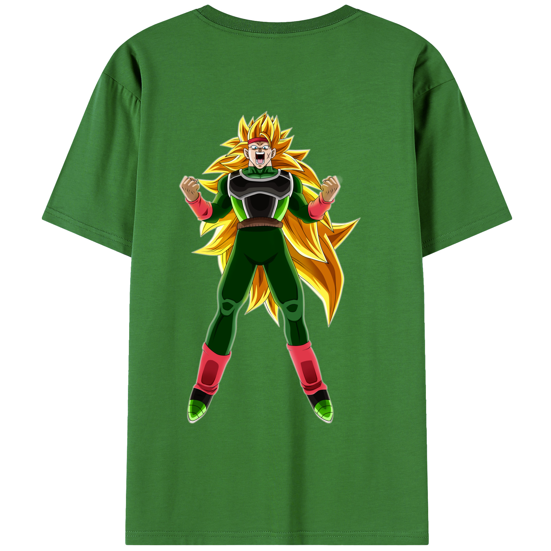 （画像用） ドラゴンボール ブロリー DRAGON BALL Broli レディース半袖Tシャツ(バックプリント)